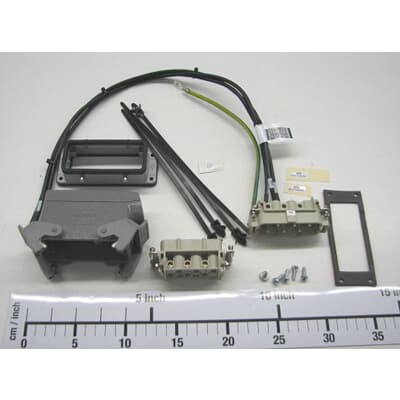ABB機器人配件 ABB配件原廠型號 3HAC025470-004 Harting connector