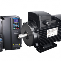 臺達 MSI55C-30CDXS2B1A 永磁同步磁阻電機 MSI 系列,5.5kW, 80V三相,3000rpm, V1 Flange(大法蘭),效率 IE5