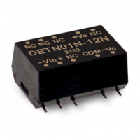 meanwell明緯  1W SMD封裝DC-DC非穩壓轉換器     DETN01-N系列