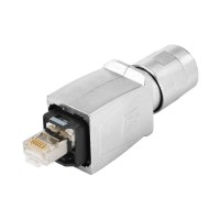 魏德米勒 接插件 RockStar?ModuPlug  工業(yè)以太網(wǎng)  訂貨號(hào)  1012160000  / IE-PS-V14M-RJ45-TH