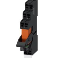 西門子變頻器 繼電器 SIMATIC 插入式繼電器全套設備 24V AC，2 個轉換觸點，LED 模塊 / LZS:RT4D4R24