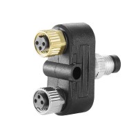 魏德米勒 接插件 RockStar?ModuPlug  工業以太網  訂貨號   1550620000  / SAI-Y-3/3 M8-M8 U
