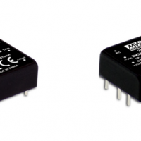 meanwell明緯  20W 1"x1" 封裝DC-DC穩壓轉換器     SKMW20 & DKMW20系列