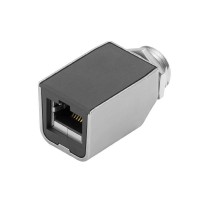 魏德米勒 接插件 RockStar?ModuPlug  工業以太網  訂貨號   1400620000  / IE-AD-M12XRJ45-180