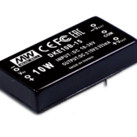 meanwell明緯  10W DC-DC穩(wěn)壓雙組輸出轉(zhuǎn)換器      DKE10 A-24