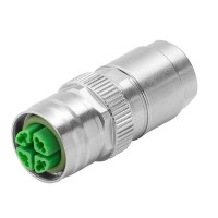 魏德米勒 接插件 RockStar?ModuPlug  工業以太網  訂貨號   2672440000 / IE-PS-M12X-180-S-TH-CG