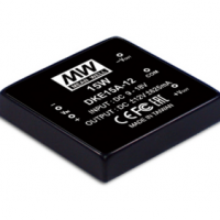 meanwell明緯  15W DC-DC穩壓雙組輸出轉換器      DKE15 B-12