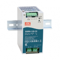 meanwell明緯  120W 高信賴250~1500Vdc 超寬輸入導軌型DC-DC轉換器      DDRH-120-48