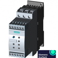 西門子變頻器 繼電器 SIMATIC 軟起動器 S0，38A，18.5kW/400V，40 度，200-480V  / 3RW4028-1BB04