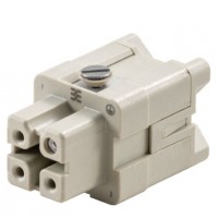 魏德米勒 固定回路插芯 HA系列 - 16A、250V、3 - 48 針 訂貨號 1498200000 / 重載HDC HA 3 FS