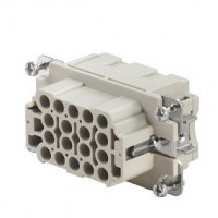 魏德米勒 固定回路插芯 HEE 系列 - 16A、500V、10 - 64 針 訂貨號 1826820000 / 連接器產品HDC HEE 18 FC