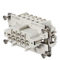 魏德米勒 固定回路插芯 HQ 系列 - 10A-40A、250V-690V、5-17 針 訂貨號 1967220000 / HDC HVE 3+2 FT CTH