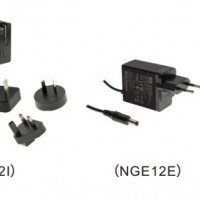 meanwell明緯  12W AC-DC 高可靠壁掛式可換插頭綠能適配器  NGE12-15-P1J