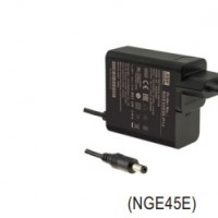 meanwell明緯  45W AC-DC 高可靠壁掛式可換插頭綠能適配器  NGE45-12-P1J
