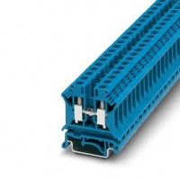 菲尼克斯接線端子  UK 6 N BU - 直通式接線端子  物料號：3004977