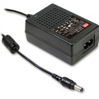 meanwell明緯  25W AC-DC高依賴性綠色工業用適配器  GST25B24-P1J
