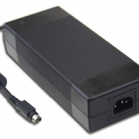 meanwell明緯  220W AC-DC高信賴性綠色醫療型適配器  GSM220A15-R7B