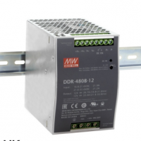 meanwell明緯  480W 導軌型DC-DC轉換器   DDR-480D-12